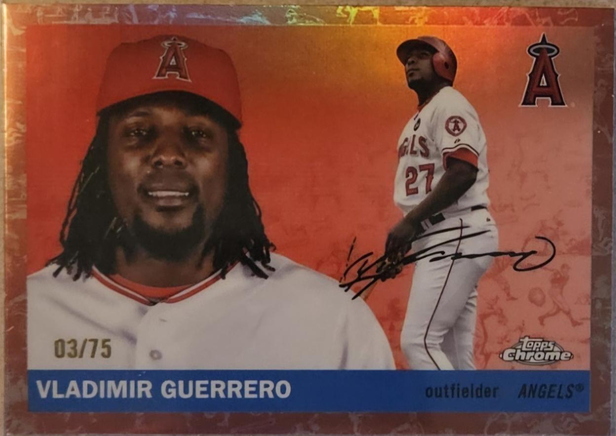 Vladimir Guerrero [Toile Cream Rose Gold Refractor] #370