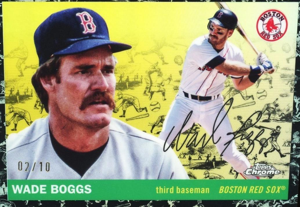 Wade Boggs [Black Refractor] #302