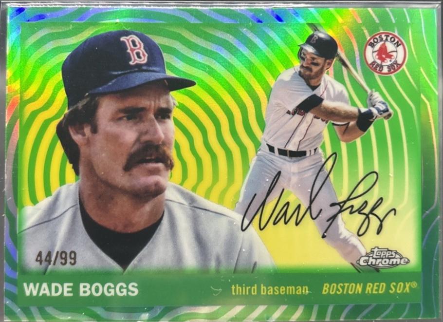 Wade Boggs [Green Wave Refractor] #302