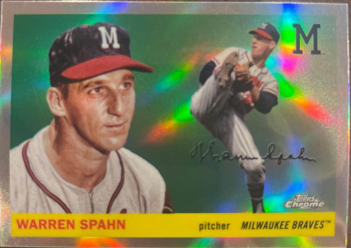 Warren Spahn [Refractor] #353