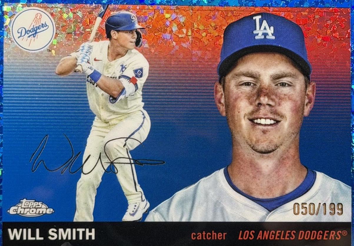 Will Smith [Blue Mini-Diamond Refractor] #182