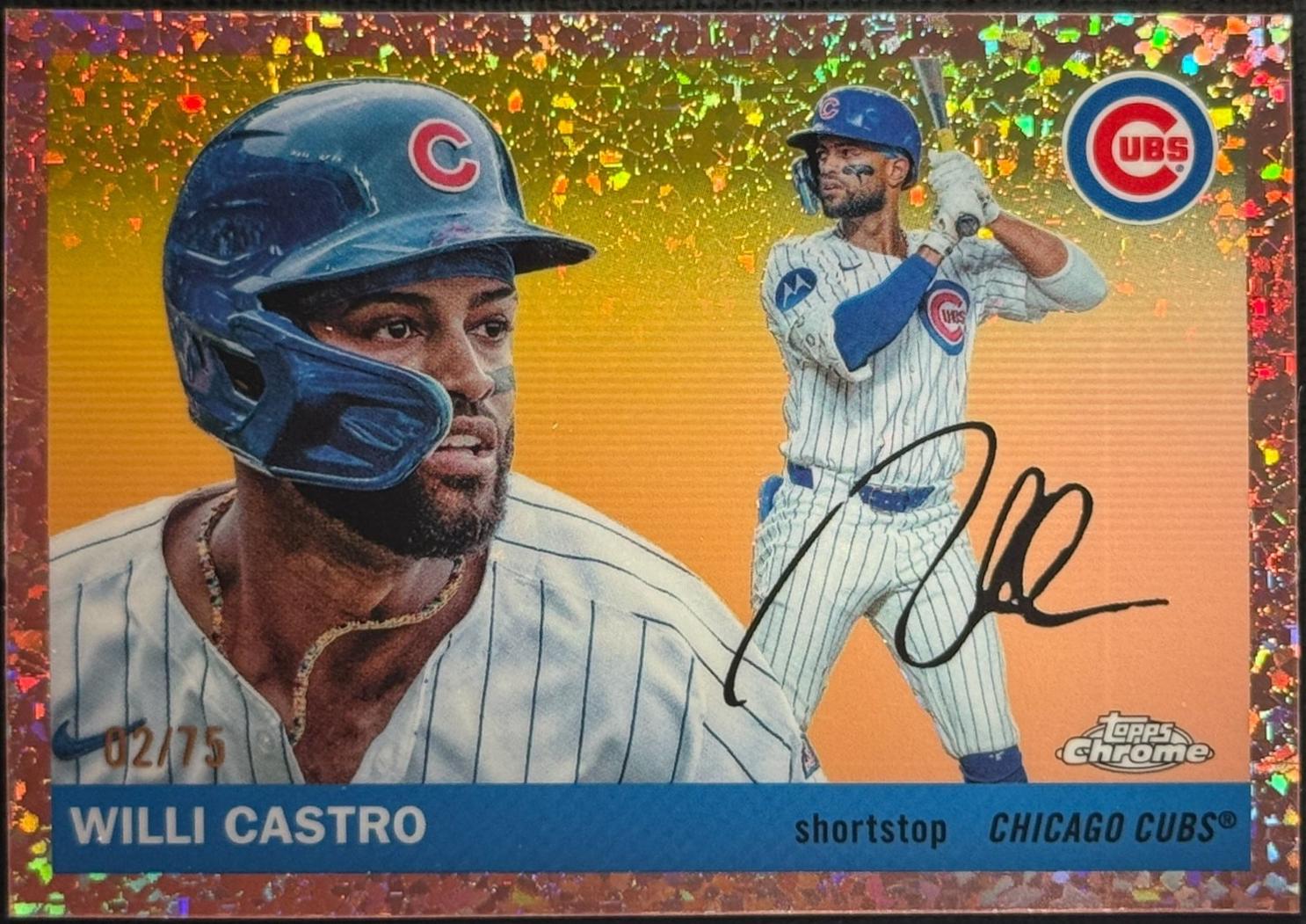 Willi Castro [Rose Gold Refractor] #25