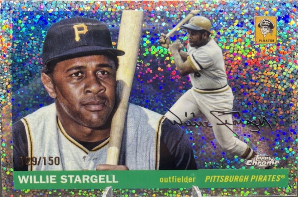 Willie Stargell [Blue Mini-Diamond Refractor] #421