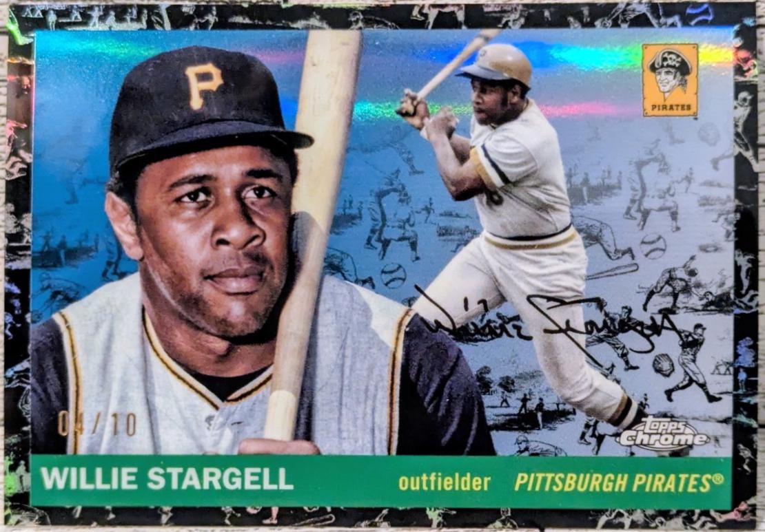 Willie Stargell [Toile Cream Black Refractor] #421