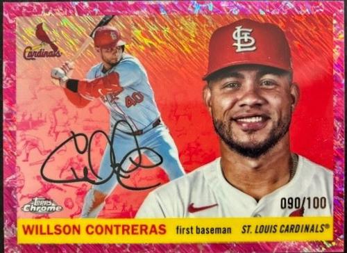 Willson Contreras [Blue Lava] #108