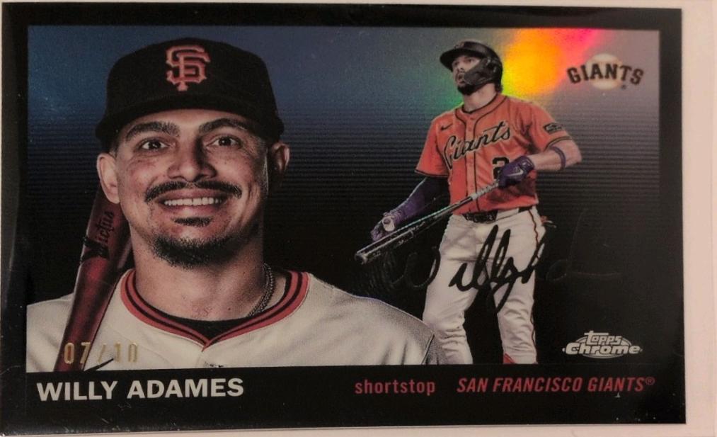 Willy Adames [Black Refractor] #170