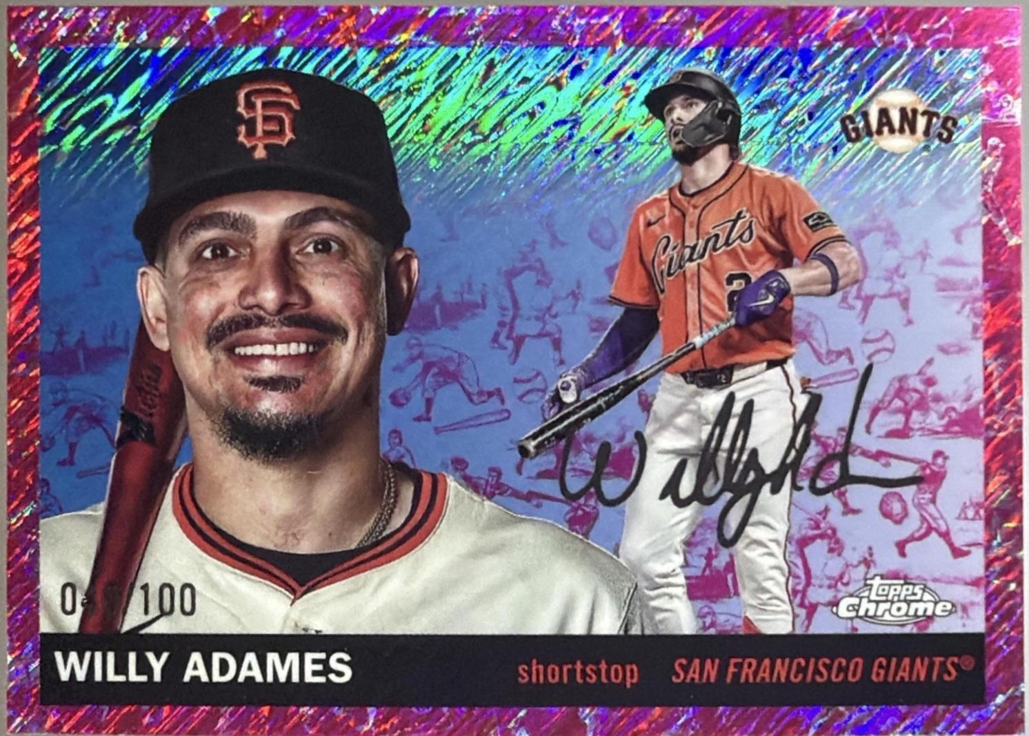 Willy Adames [Toile Cream Fuchsia Shimmer] #170
