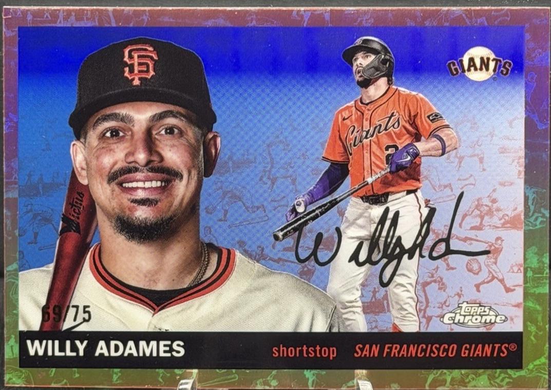 Willy Adames [Toile Cream Rose Gold Refractor] #170