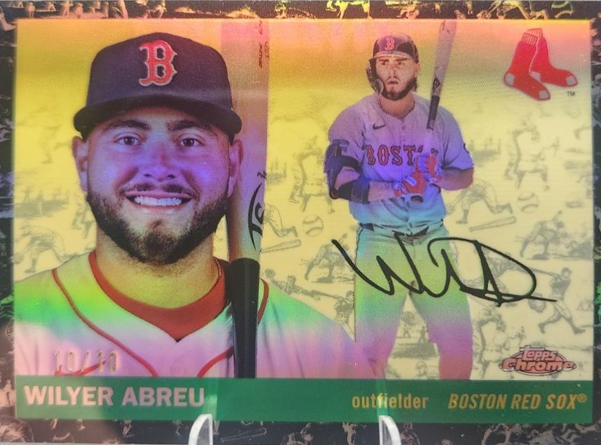 Wilyer Abreu [Toile Cream Black Refractor] #56