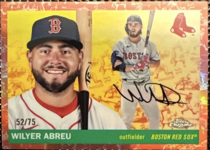 Wilyer Abreu [Toile Cream Rose Gold Refractor] #56