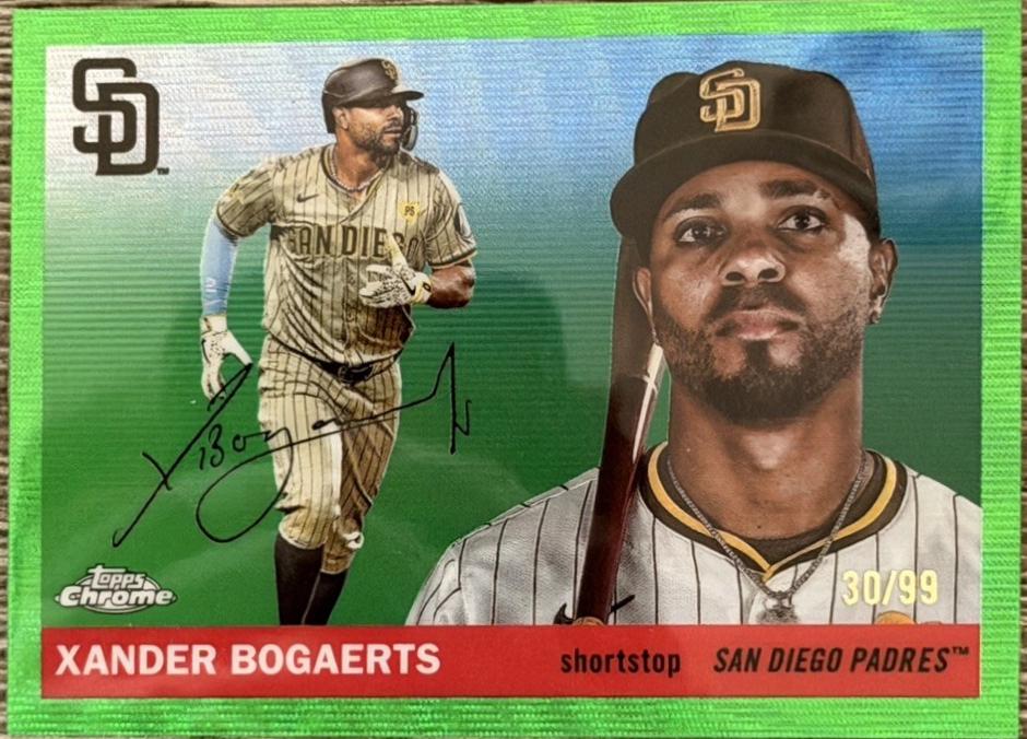 Xander Bogaerts [Green Wave Refractor] #174