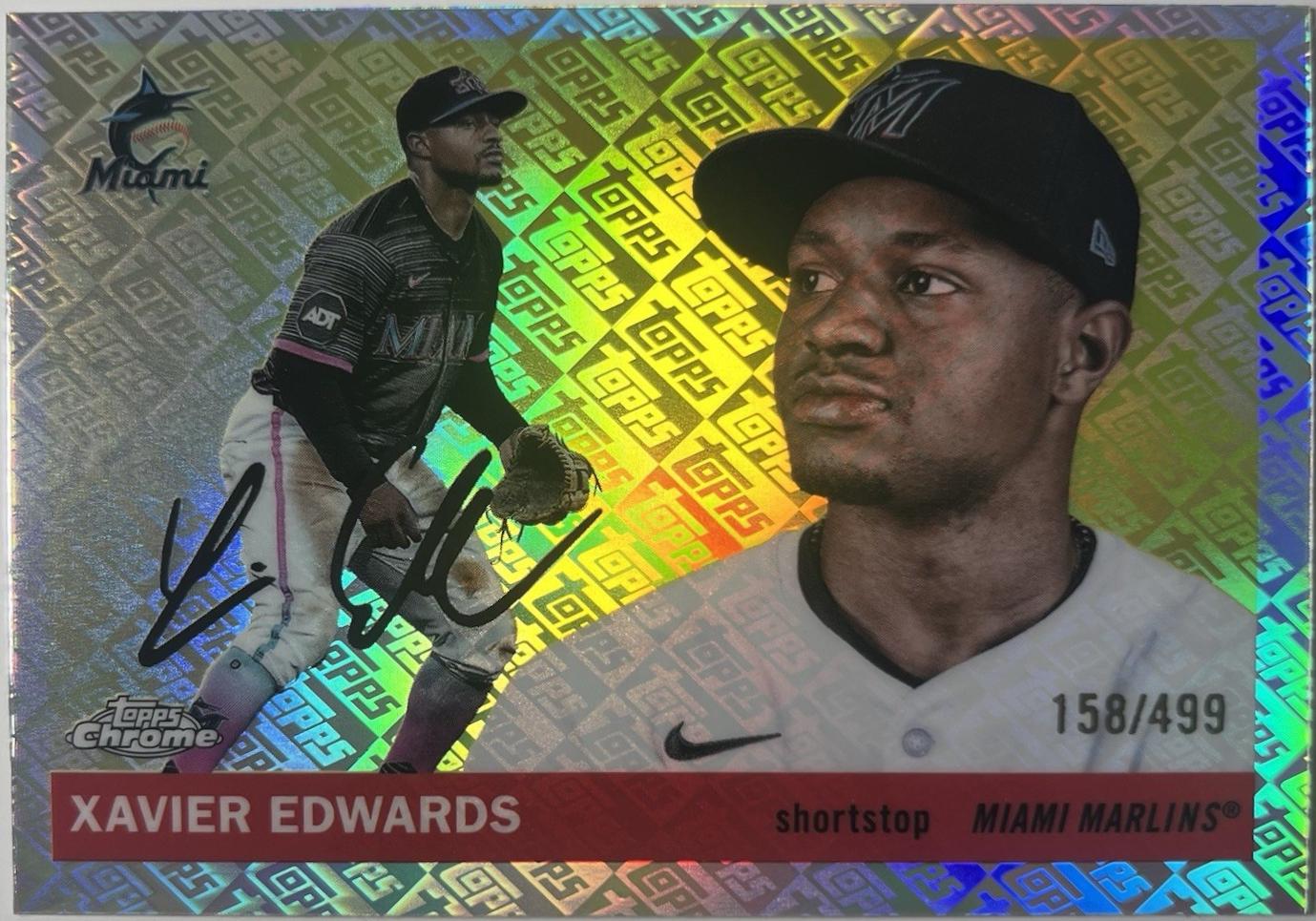Xavier Edwards [Topps Refractor] #88
