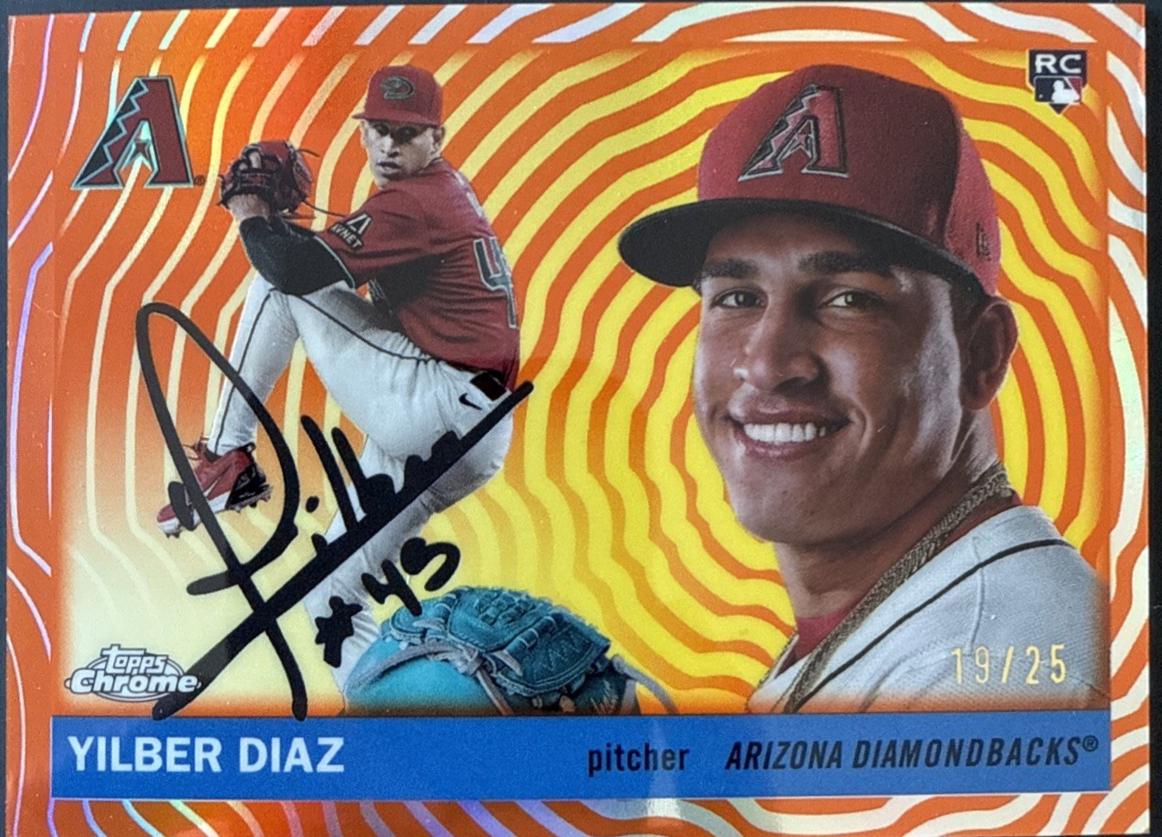 Yilber Diaz [Orange Vibrations Refractor] #392