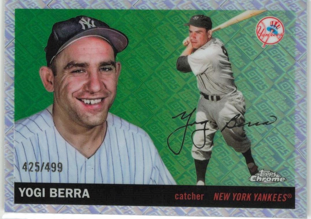 Yogi Berra [Topps Refractor] #450