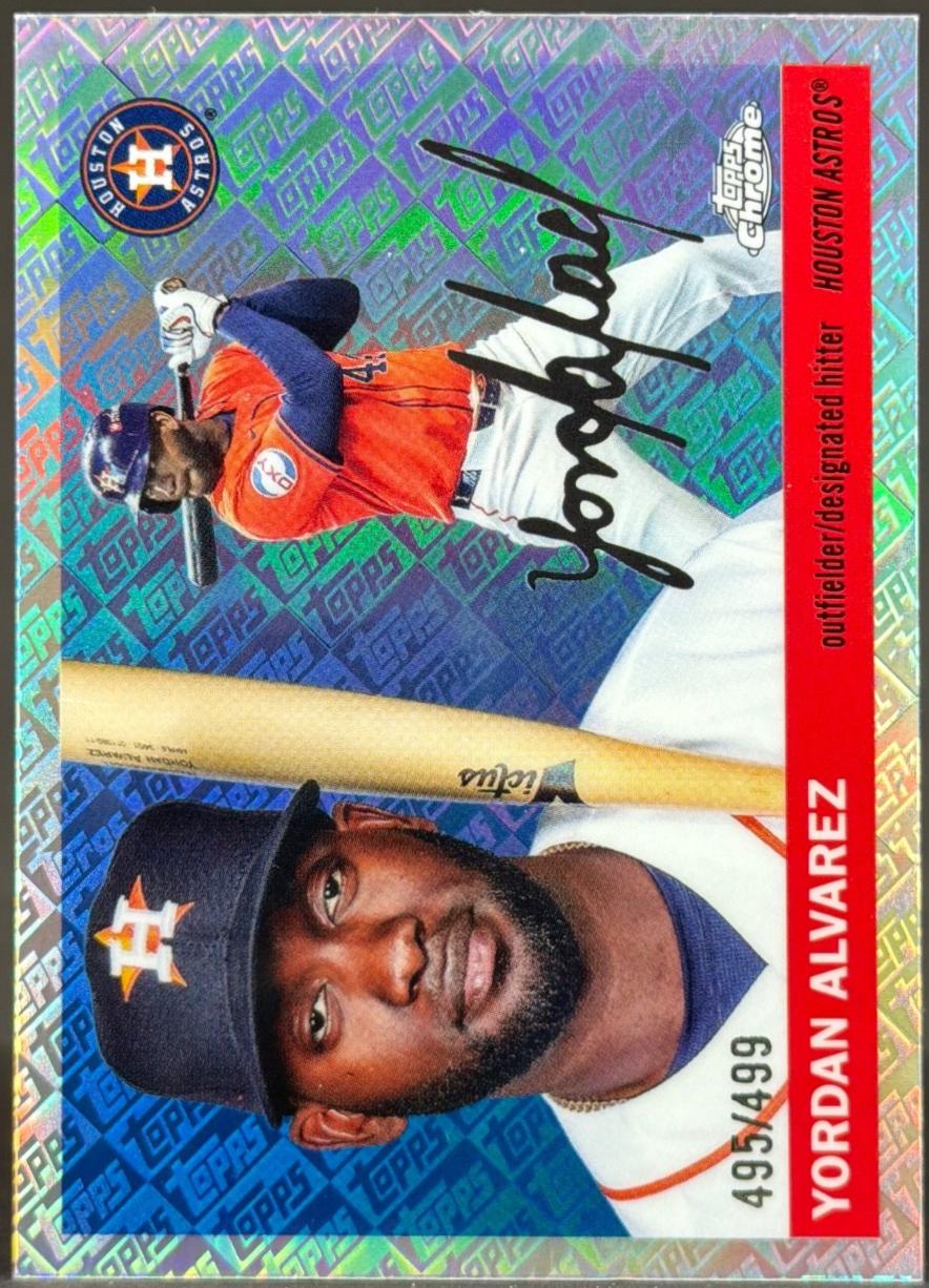 Yordan Alvarez [Topps Refractor] #14