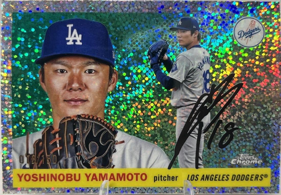 Yoshinobu Yamamoto [Blue Mini-Diamond Refractor] #8