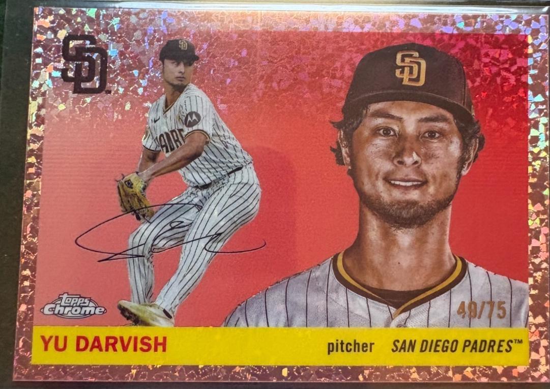 Yu Darvish [Toile Cream Rose Gold Refractor] #150