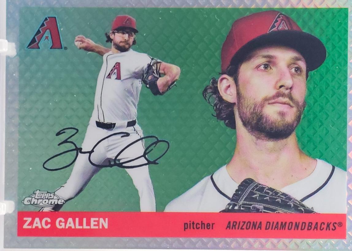 Zac Gallen [Diamond Etch Refractor] #38