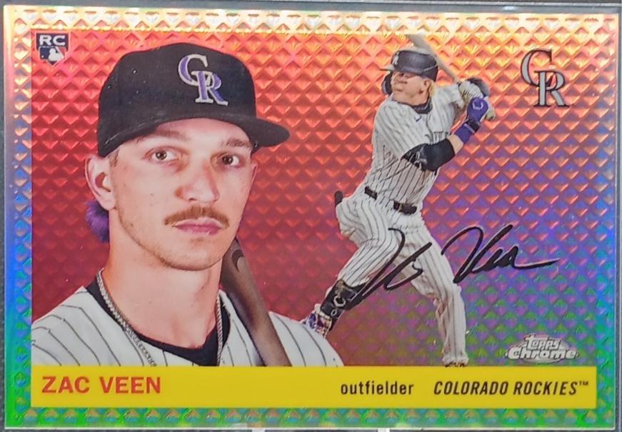Zac Veen [Diamond Etch Refractor] #325
