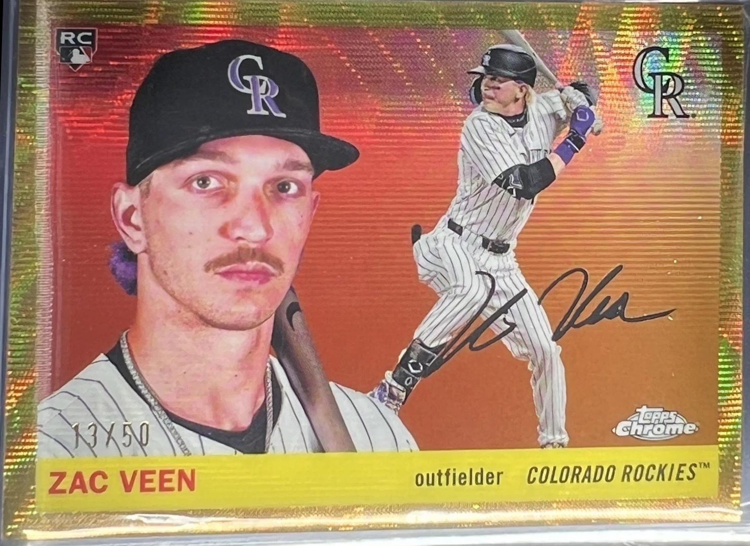 Zac Veen [Gold Wave] #325