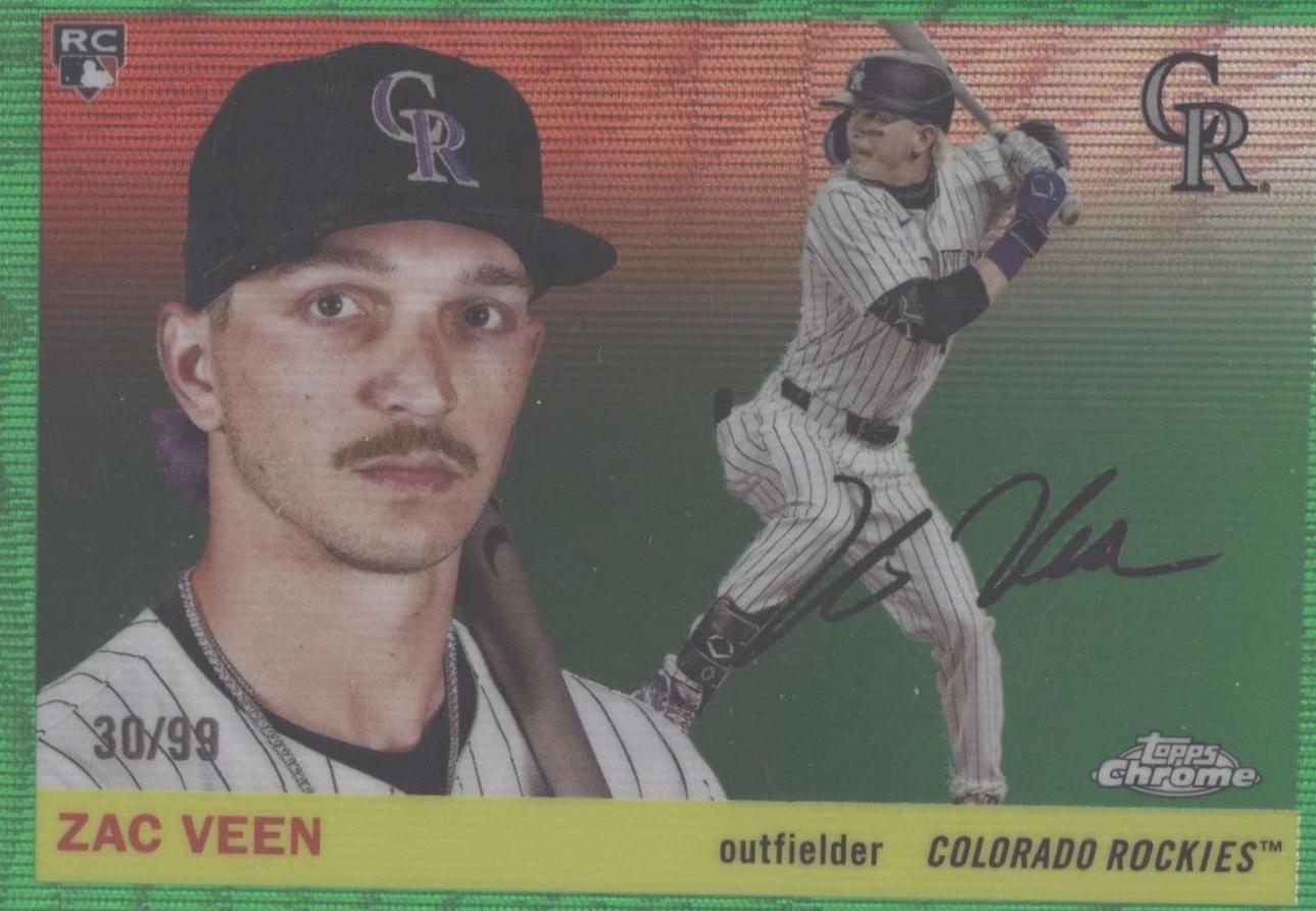 Zac Veen [Green Wave Refractor] #325