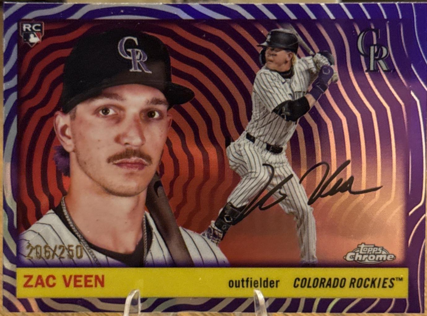 Zac Veen [Vibrations Refractor] #325