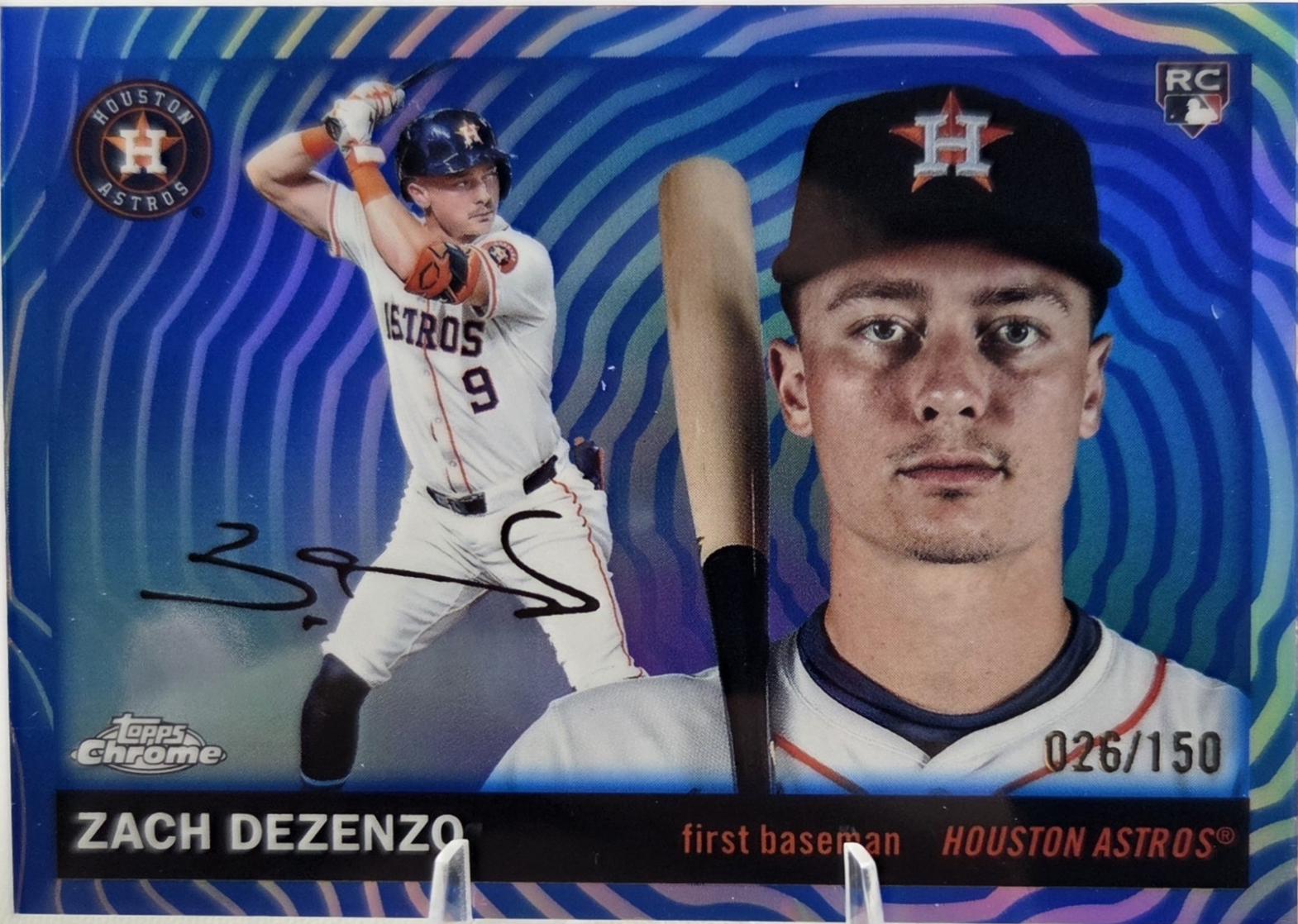 Zach Dezenzo [Blue Vibrations Refractor] #249