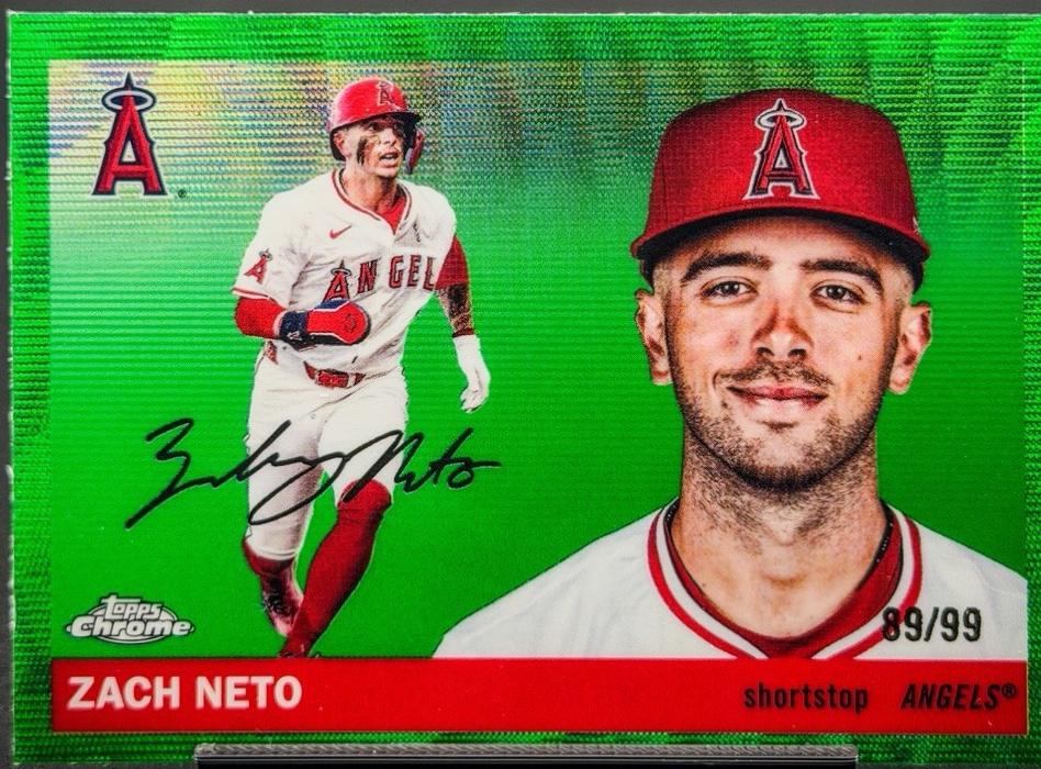 Zach Neto [Green Wave Refractor] #62