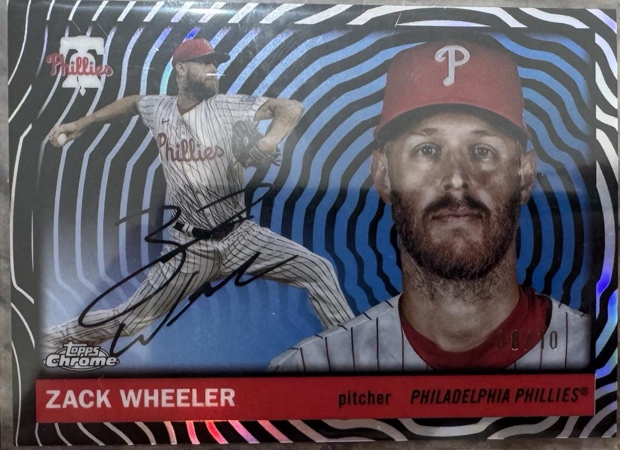 Zack Wheeler [Black Vibrations Refractor] #120