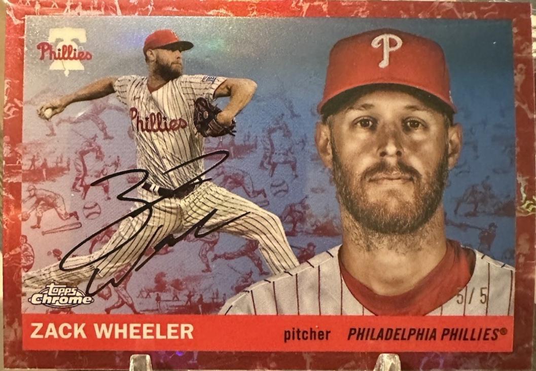 Zack Wheeler [Red Lava] #120