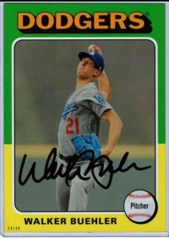 Walker Buehler [5X7] #152