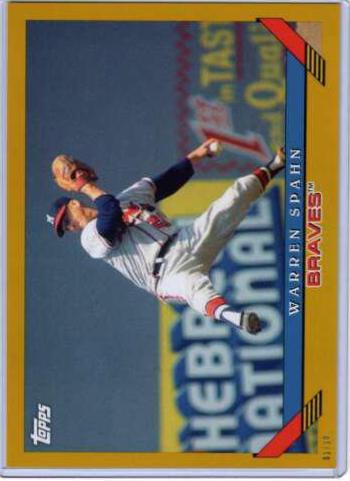 Warren Spahn [5X7 Gold] #277