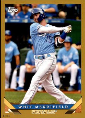 Whit Merrifield [5X7 Gold] #214