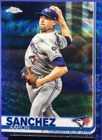 Aaron Sanchez [Blue Wave Refractor] #132