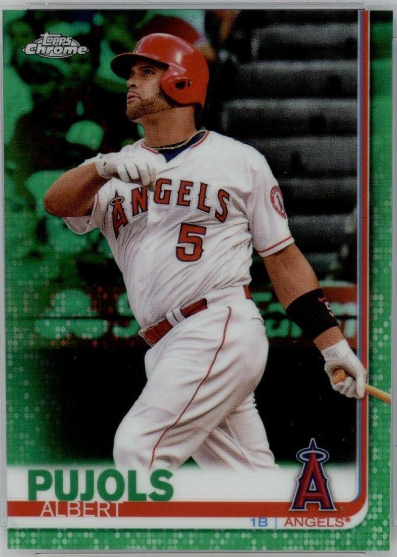 Albert Pujols [Green Refractor] #27