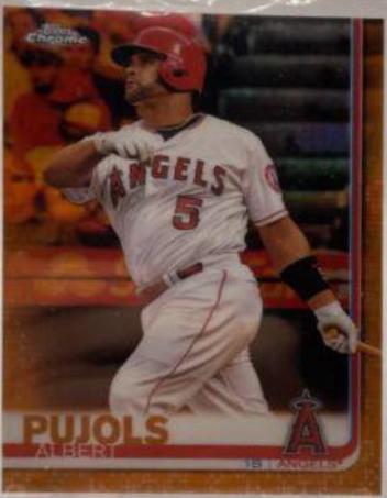 Albert Pujols [Orange Refractor] #27