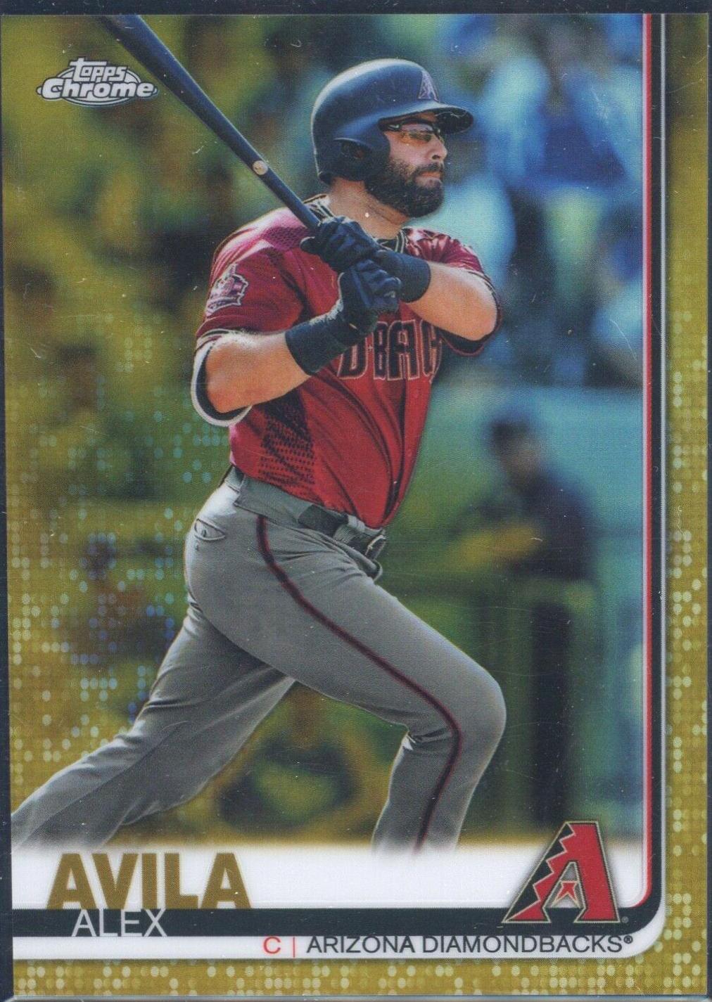 Alex Avila [Gold Refractor] #34
