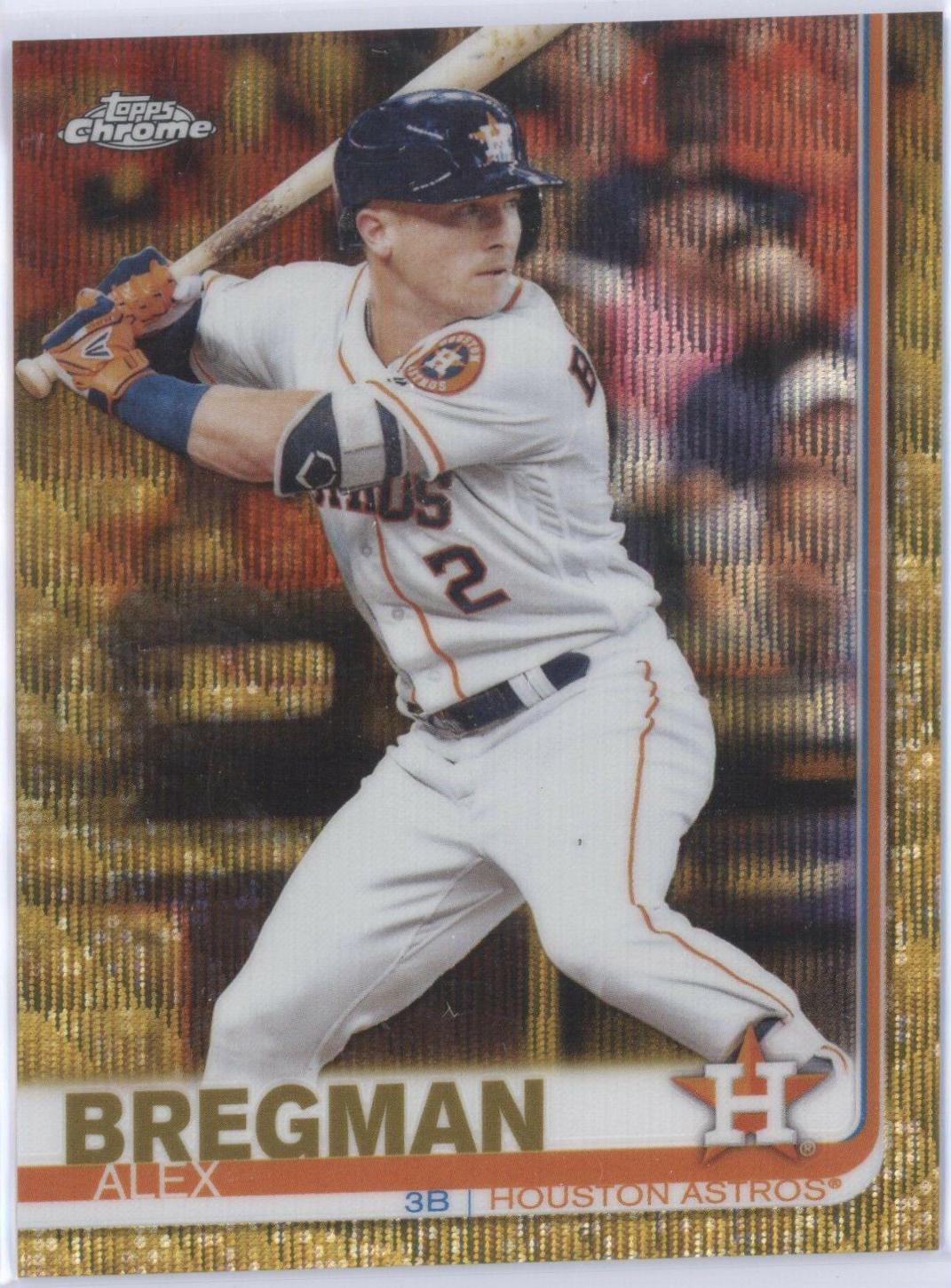 Alex Bregman [Gold Wave Refractor] #19