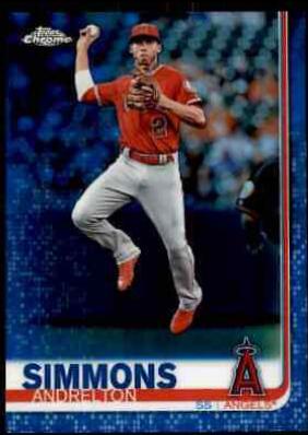 Andrelton Simmons [Blue Refractor] #4