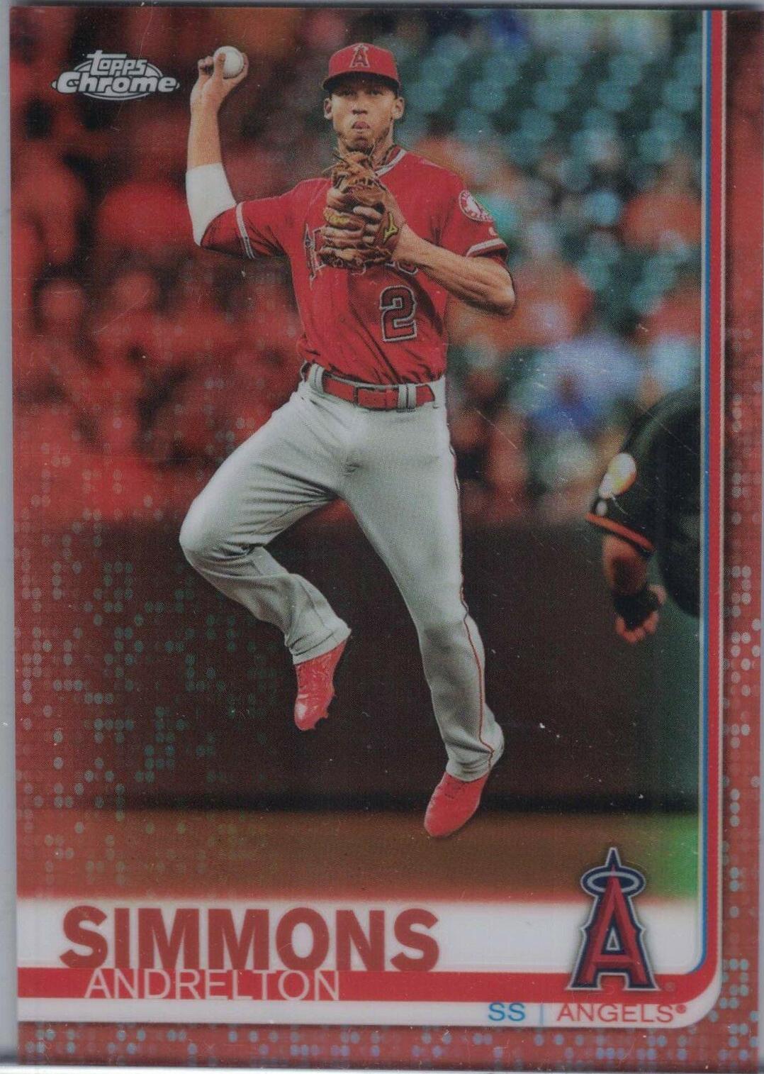 Andrelton Simmons [Orange Refractor] #4