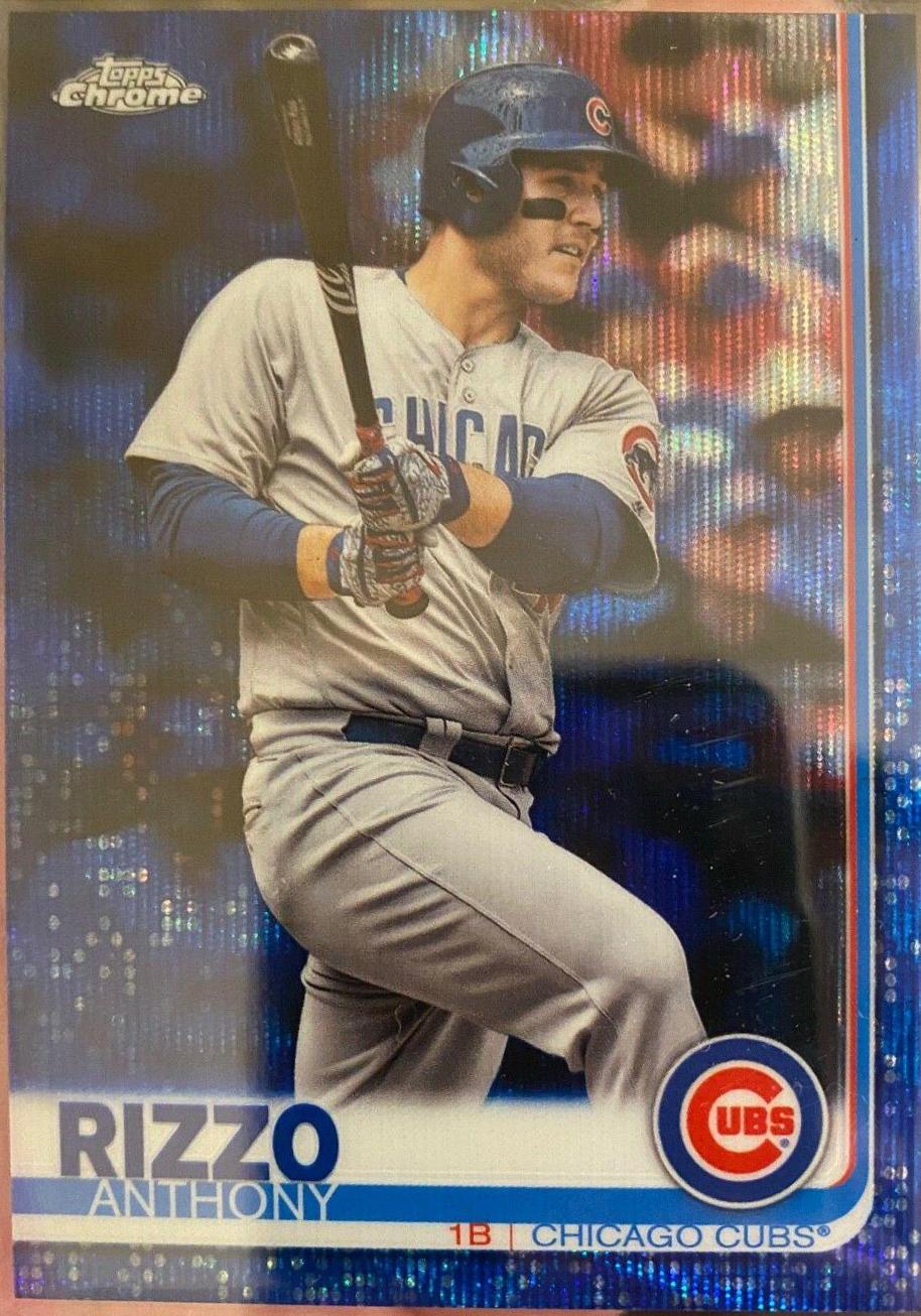 Anthony Rizzo [Blue Wave Refractor] #130