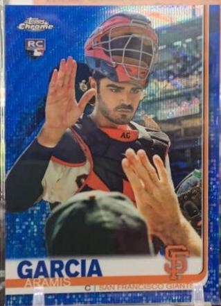 Aramis Garcia [Blue Wave Refractor] #129