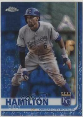 Billy Hamilton [Blue Wave Refractor] #142