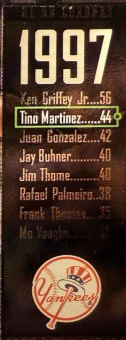 Tino Martinez [Die Cut] #39
