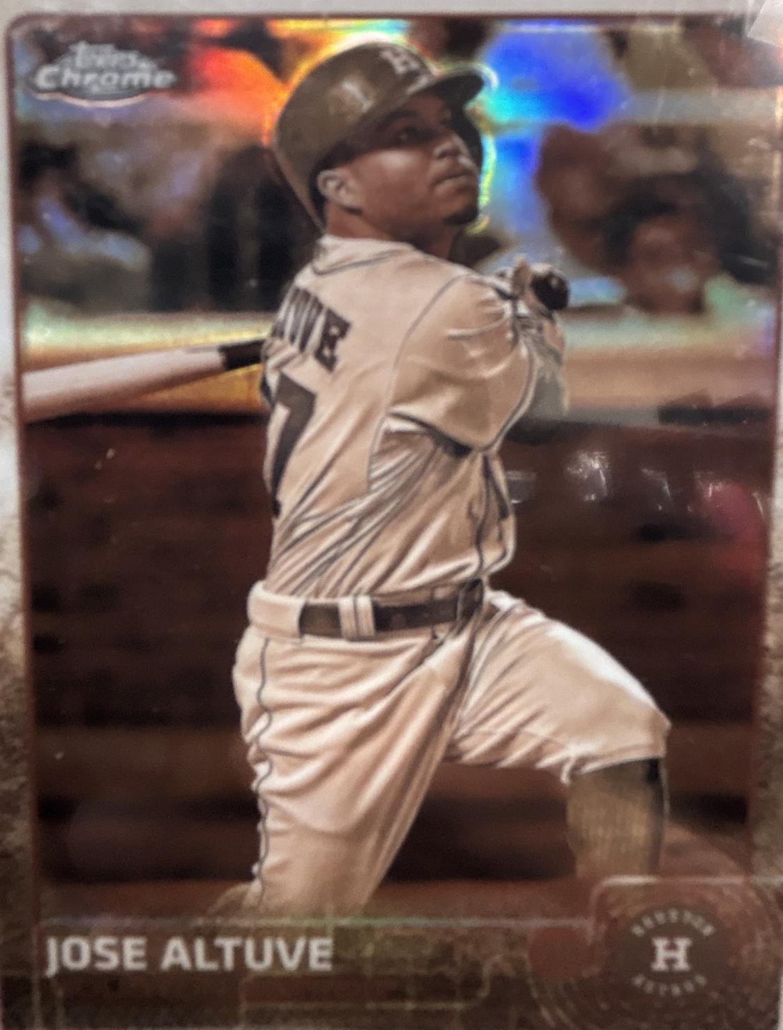 Jose Altuve [Sepia Refractor] #151