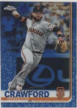 Brandon Crawford [Blue Refractor] #190