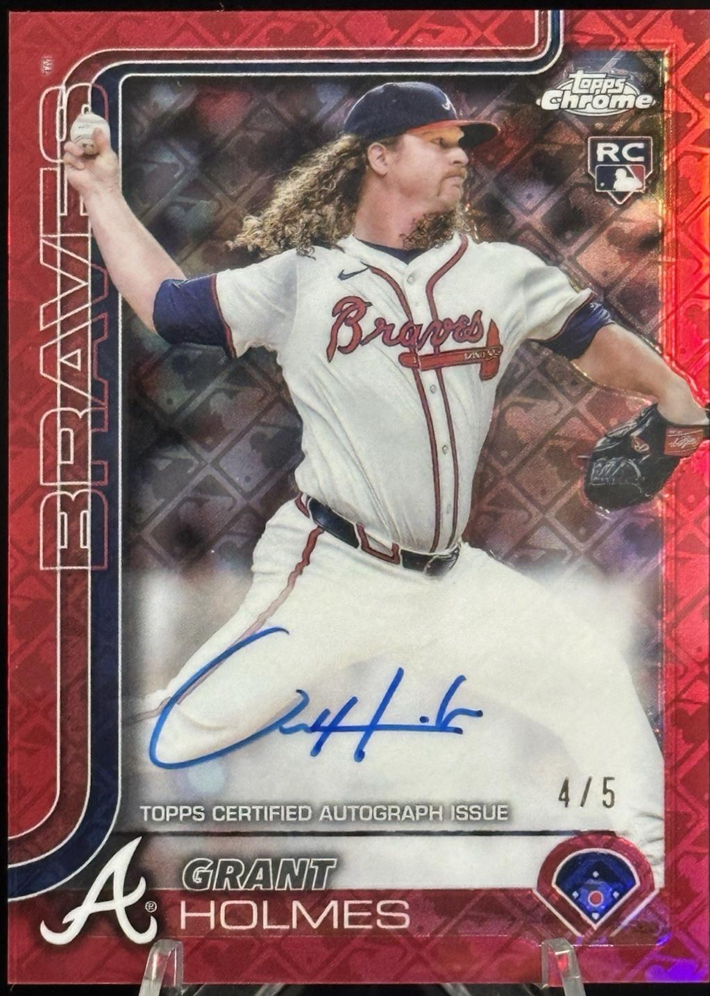 Grant Holmes [Red Refractor] #RA-GH