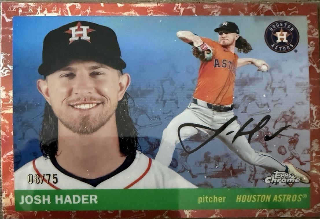 Josh Hader [Toile Cream Rose Gold Refractor] #12
