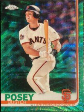 Buster Posey [Green Wave Refractor] #82