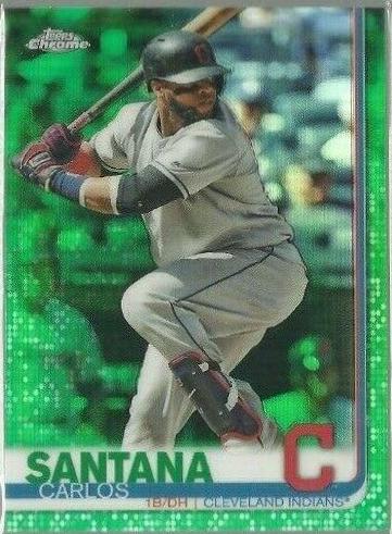 Carlos Santana [Green Refractor] #44